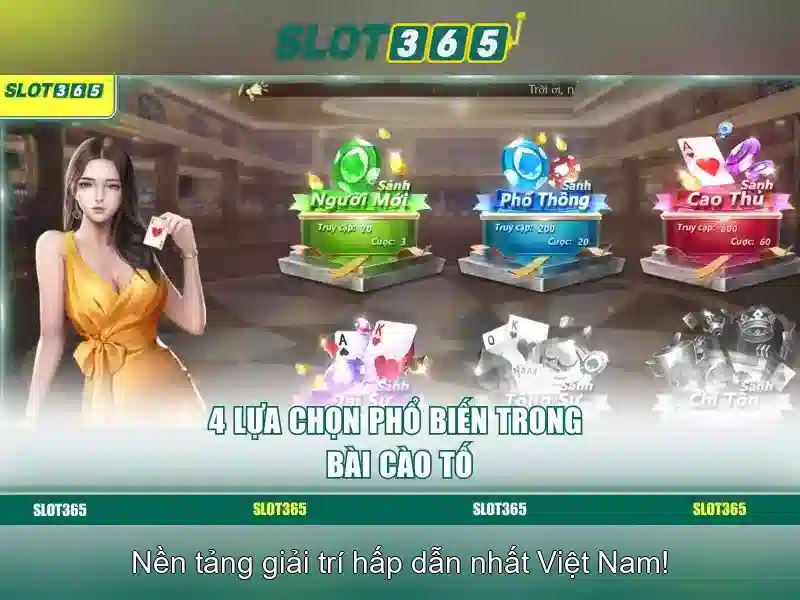 Slot365: Nền tảng slot trực tuyến an toàn và tiện lợi