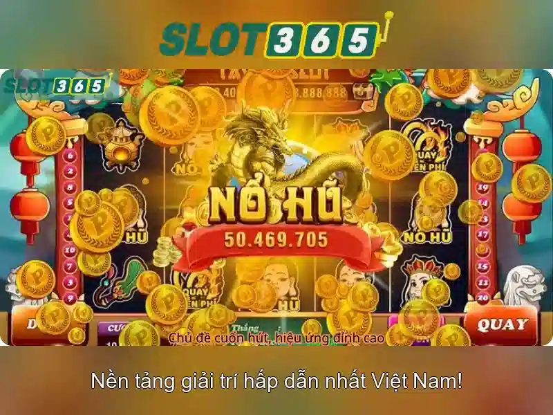 Slot365: Cổng trò chơi slot trực tuyến đáng tin cậy