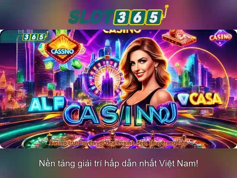 Slot365: Khai pha trò chơi quay số trên mạng