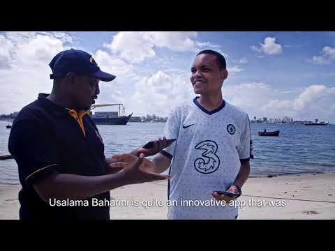 Embedded thumbnail for Go Blue Usalama Baharini Phone Application by Expertise France